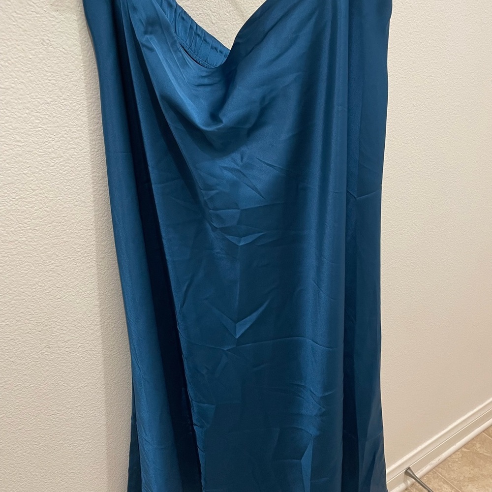 Emily Rose Deep Blue Midi Skirt
